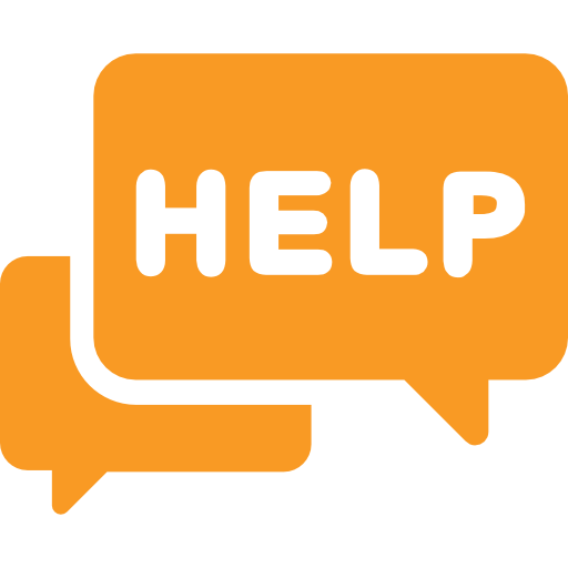 Icon of a help sign linking to the crisis support section.