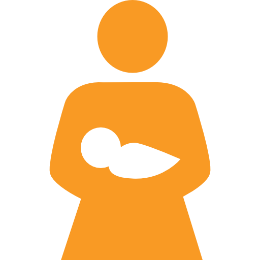 Icon of a baby linking to the child births section.